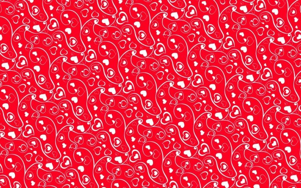 Красный фон с орнаментом