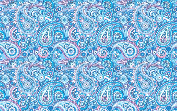 Индийские узоры пейсли