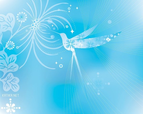 Фоны для визиток в голубом цвете