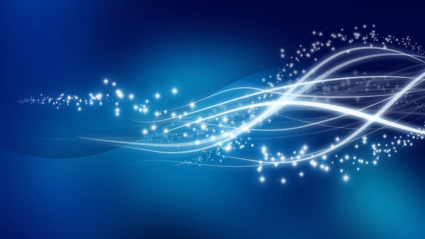 Абстракция в синих тонах