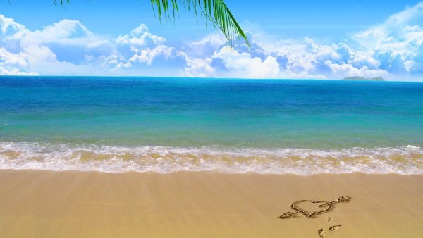 Классные обои море пляж