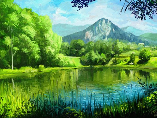 Сказочный пейзаж