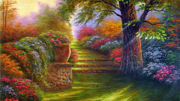 Красочный пейзаж