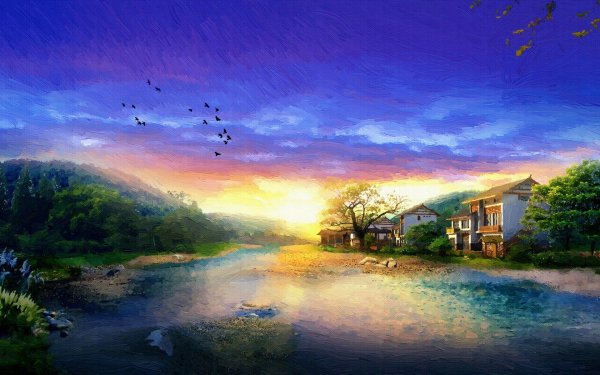 Компьютерные пейзажи