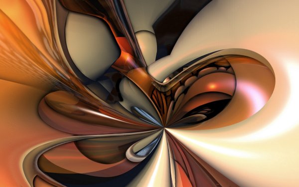 Абстракция в коричневых тонах