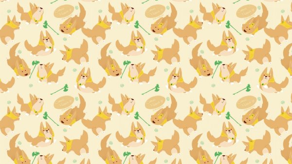 Фон собачки