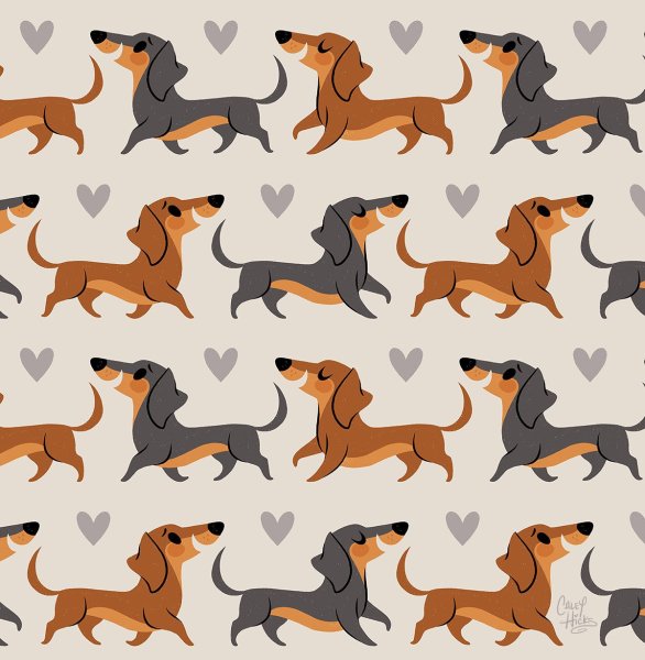 Паттерн из собак