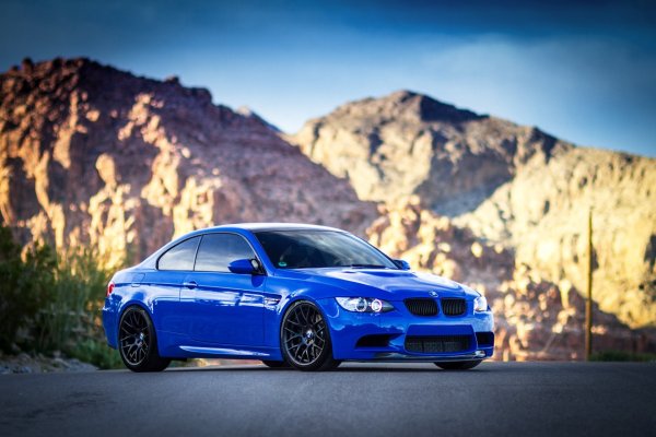 BMW e92 Blue
