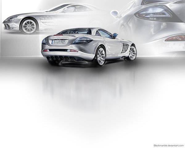 Автомобиль на сером фоне