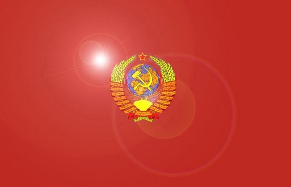 Флаг и герб советского Союза