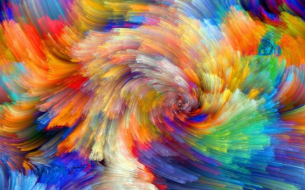 Разноцветные краски