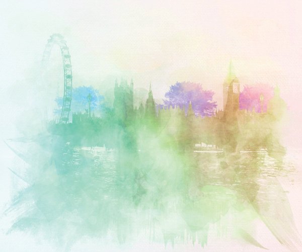 Акварельный фон