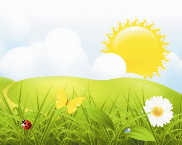 Фон солнышко