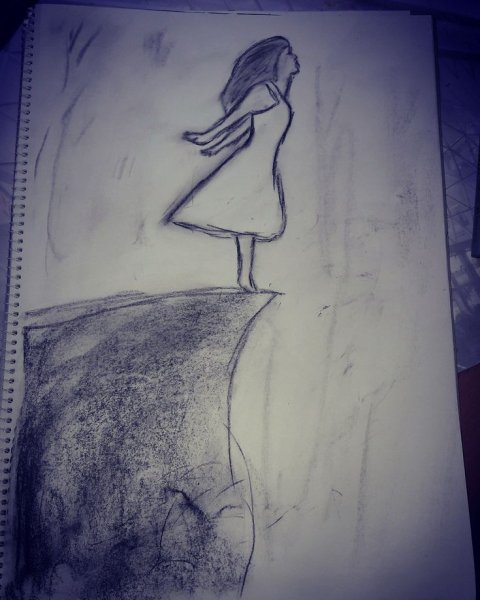 Грустные рисунки