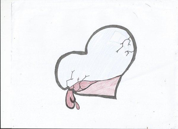 Рисунки для срисовки лёгкие грустные