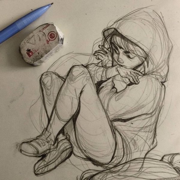 Грустные скетчи