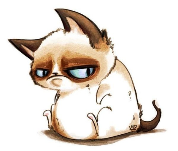 Котики мультяшные