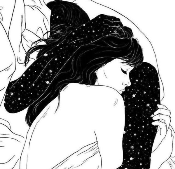 Грустные иллюстрации