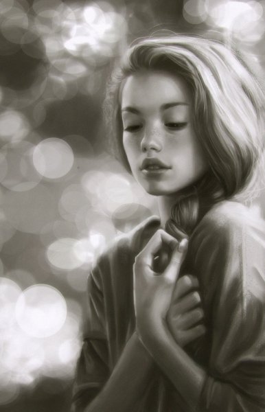 Грустная женщина