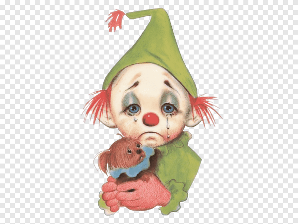 Андрей Панин автопортрет клоун