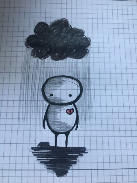 Рисунки для срисовки ручкой лёгкие