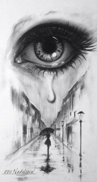 Грусть карандашом