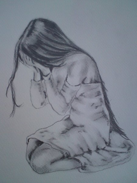 Грустные рисунки