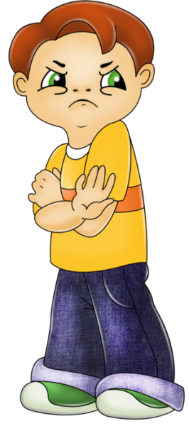 Грустный мальчик для детей