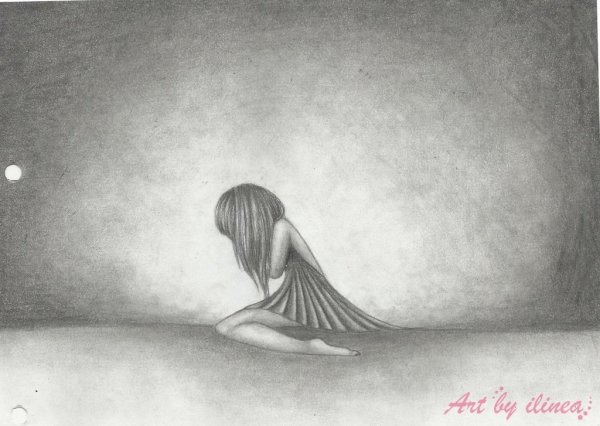 Одиночество карандашом