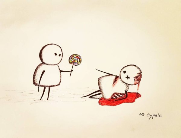 Прикольные человечки карандашом