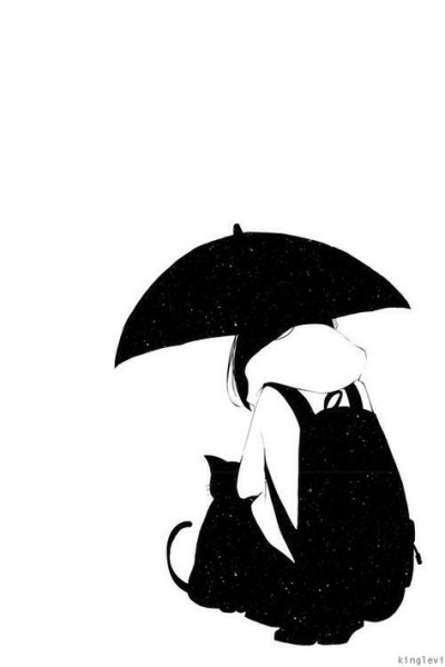 Аниме чёрно белые