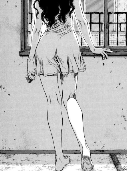 Черно белый арт