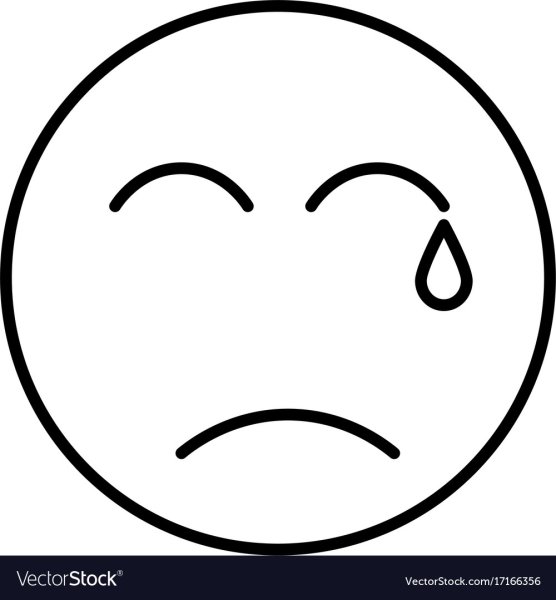 Грустный смайлик