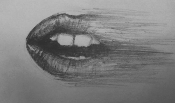 Нарисовать губы