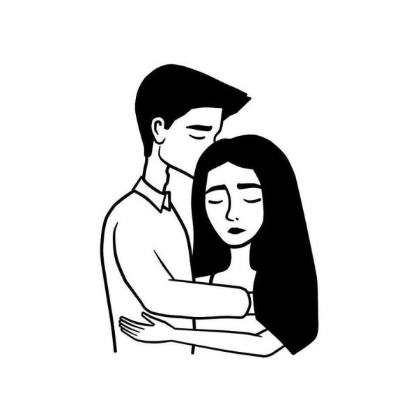 Рисунки для срисовки черно белые