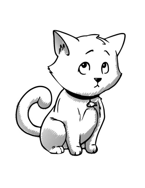 Котята мультяшные