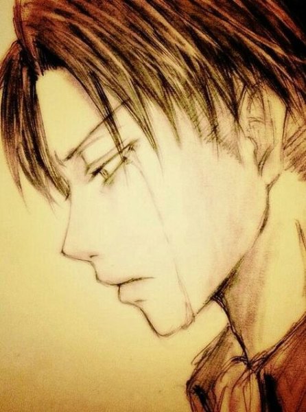 Леви плачет