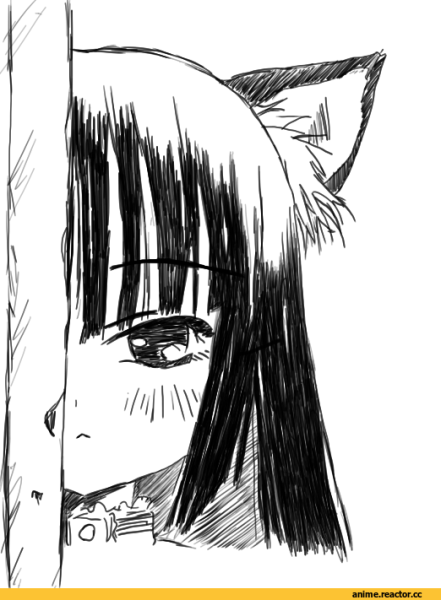 Аниме рисунки для срисовки грустные