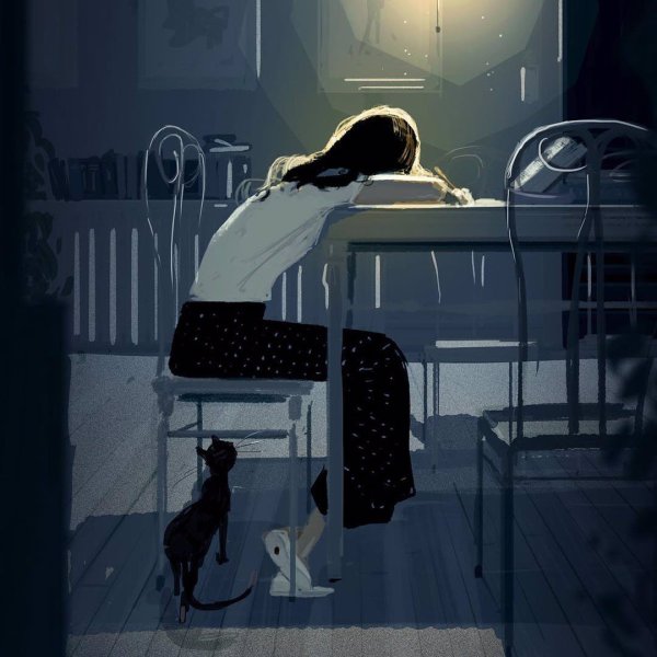 Одиночество арт