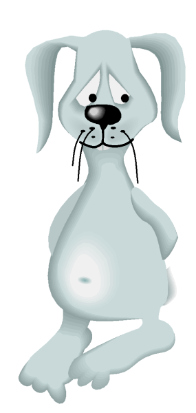 Грустный зайчик для детей