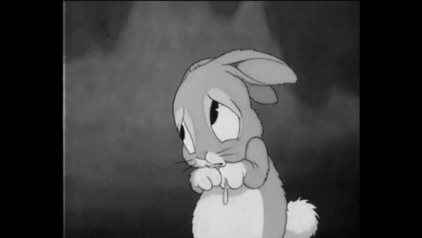 Зайчик плачет