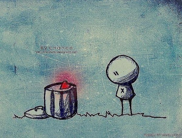 Человечек рисунок карандашом