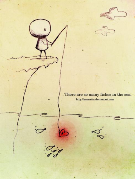 Грустный человечек рисунок