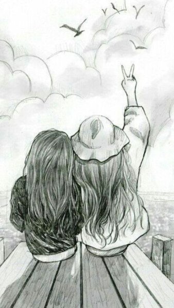 Грустные рисунки