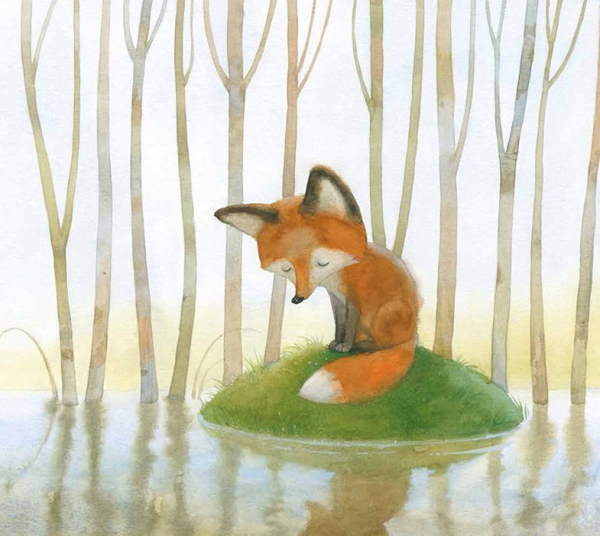 Грустный Лисенок