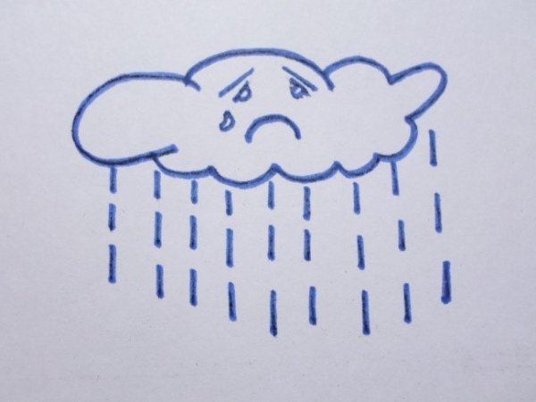 Грустная тучка