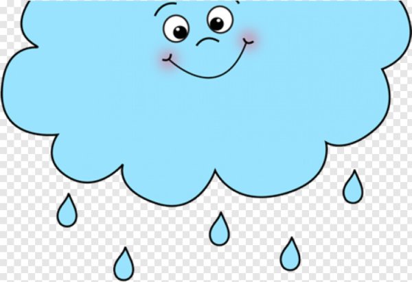 Облачко с грустным лицом