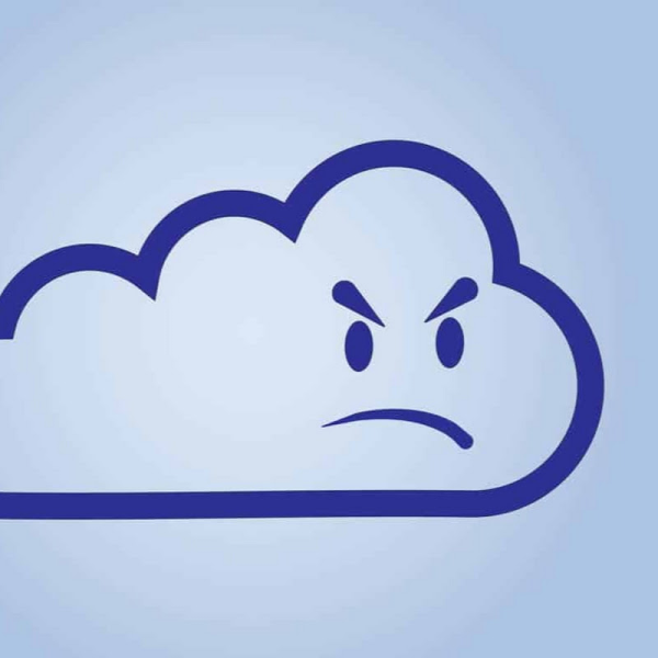 Грустное облачко