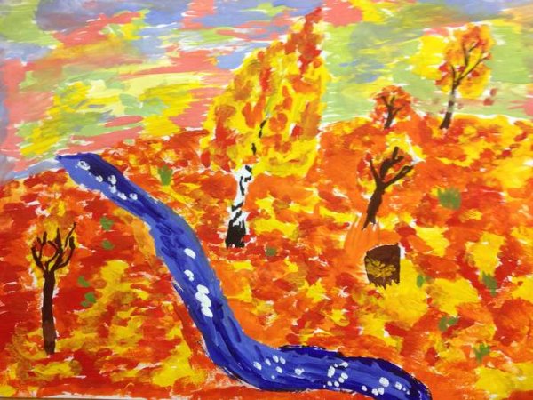 Осень красками 2 класс