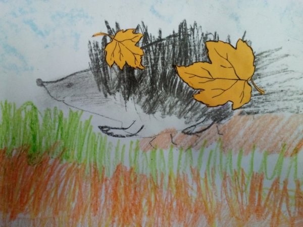 Унылая осень рисунки